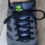 NEW BALANCE 420 grey black shimmer Trainers Sz 8UK Image 3
