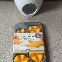 Bolsius Wax Melt Burner + 8 Wax Melts