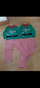 Kids  elf pyjamas 5/6 years