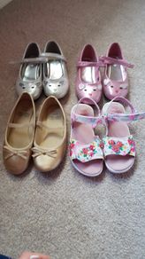 Girls Shoes Worn Once