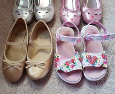 Girls Shoes Worn Once