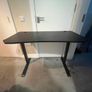 XRocker Gaming Desk with RGB LED Lighting in Black Image 3
