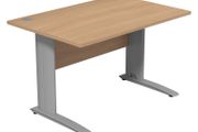 Komo Straight Desk 1200 x 800 mm - Beech