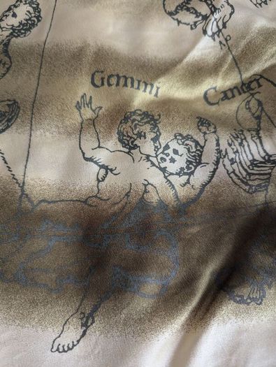 Fendi original silk women's scarf