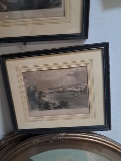 4 old irish prints