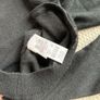 100% cashmere casual fit black cardigan size 10/12 Image 4