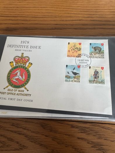 FDC Isle of Man 1978