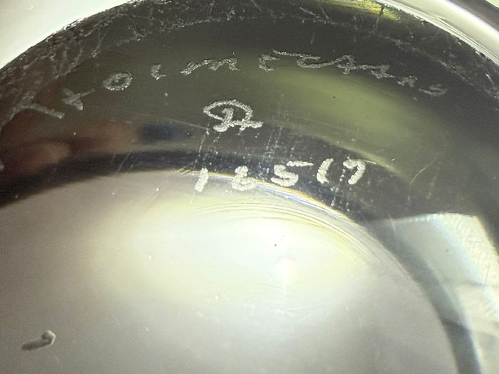 Art Glass Bowl. Per Lutken for Holmegaard. Model 16517. Danish Mid-Century Modern