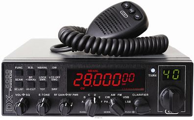 K-po Dx-5000 V6.0  Mobile Radio 10m /am / Fm / Ssb