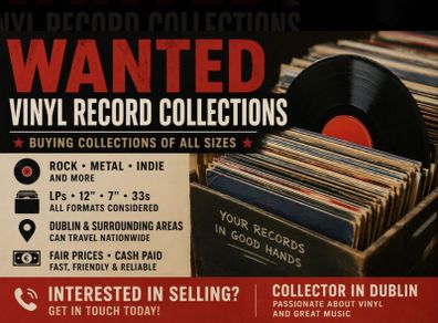Music collections wanted vinyl, CD or cassette
