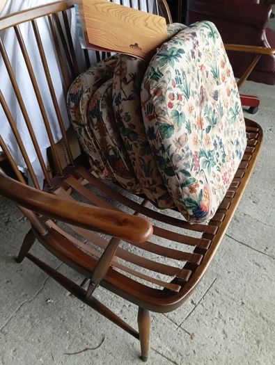Vintage Ercol 2 seater sofa