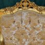 Pair of Rococo-Style Giltwood Armchairs Image 7