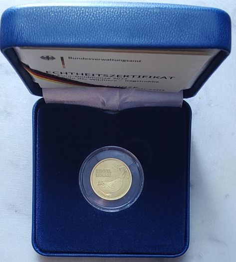 Germany 20 Euro Gold (.9999) Uncirculated Coin 2022 - Grey Seal - Return of Wildlife