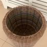 Woven Wicker Stool Image 3