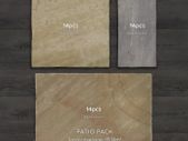 Mint Sandstone Hand-Cut Calibrated Paving Patio Pack 15.12m