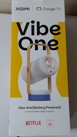 XGIMI Vibe One portable battery powered projector