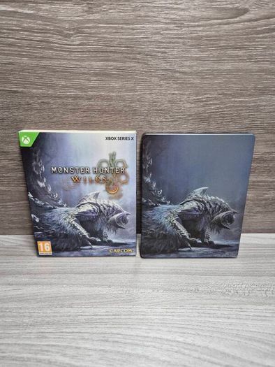 Monster Hunter Wilds Steelbook Edition XBOX SERIES X - Great Condition