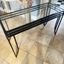 Black Iron Table Image 4