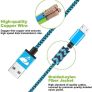 Micro USB Cable 2M 3Pack Android Charger Cable Braided Android Charger Lead Fast Charging Cable for Samsung Galaxy S6 S7 Edge S5 A6 J3 J4 plus J5 J6 J7,Huawei LG Lenovo Moto E5,Tablet,PS4 Image 4