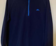 Trespass fleece 1/4 zip size large