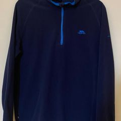 Trespass fleece 1/4 zip size large