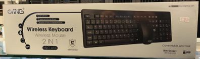 ANG WS-650 Wireless Keyboard And Mouse Black