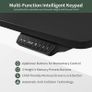 NEW SALE | Height Adjustable Electric Standing Desk with Keyboard Tray, 100 x 60 cm Sit Stand up Desk Image 2