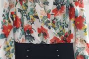 Floral print top
