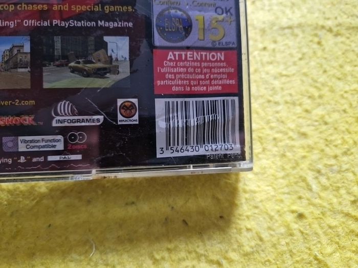 Driver 2 PlayStation1 Ps1 PlayStation2 Ps2 Games Original