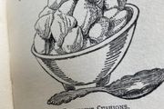 Antique sweet making cook book