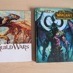 World of Warcraft and Guild Wars artbooks