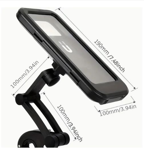 Waterproof And Anti-fog Mobile Phone Holder For Bicycle