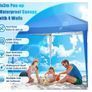 Folding Gazebo 3 x 3 m Waterproof UV Protection Gazebo Popup Garden Tent with 4 Image 7