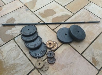 Barbell and weights
