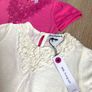 M&S girls tshirts, new, 2/3y Image 2