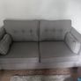 2 Grey Sofas - 2 seater and 3 seater Image 3