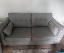 2 Grey Sofas - 2 seater and 3 seater
