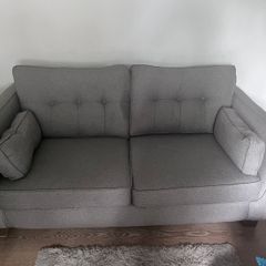 2 Grey Sofas - 2 seater and 3 seater
