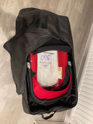 Jane Matrix Light 2 Luxe - Red - 2 in 1 Group 0/0+ Car Seat & Carrycot