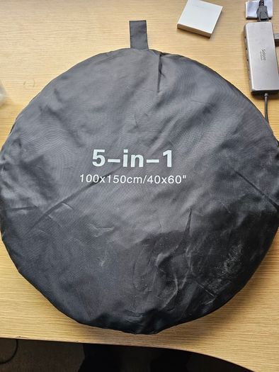 5 in 1 Reflector Diffuser Photography 100x150cm screen Lighting