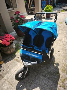 Out n about double buggy