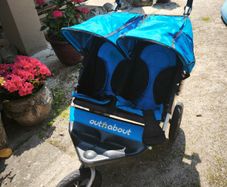 Out n about double buggy
