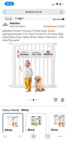 BabyDan safety gate (pressure gate)
