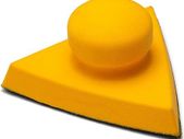 Glass Polish 15908 Hand Sanding Block, Hook & Loop Handheld Sanding Pad | 140 x 140 mm