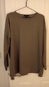 Army green new look jumper