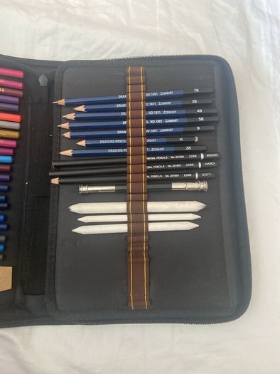 Art Pencils, Watercolour pencils and equipment artist kit