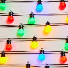 21 Multicolour Connectible Party Christmas Lights