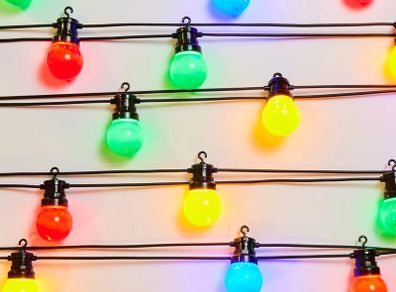 21 Multicolour Connectible Party Christmas Lights