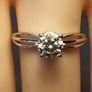 Brilliant Cut Moissanite Solitaire Ring (Bargain) Image 6