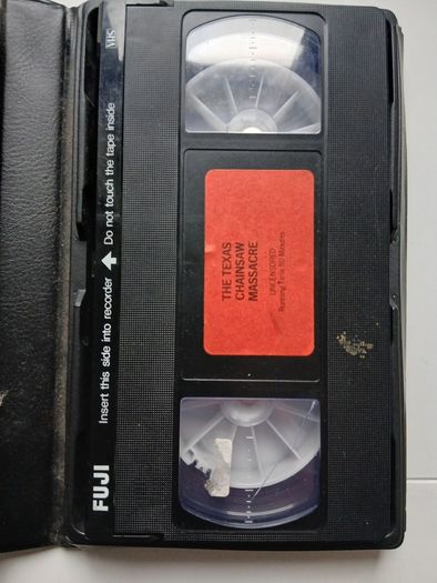The Texas Chain Saw Massacre Pre Cert On Iver Film Services UK 1974 VHS Pal FF 30 No. 22